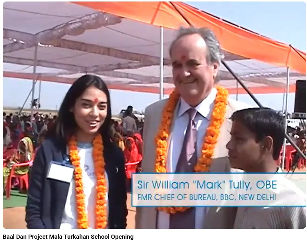 Featured image for Thank you Sir Mark Tully for being the "voice of India"