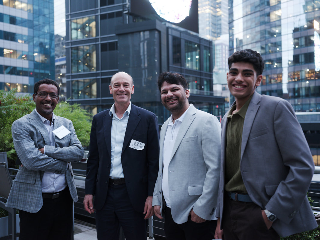 Professionals gathering at Baal Dan's Networking for a Cause event in New York City
